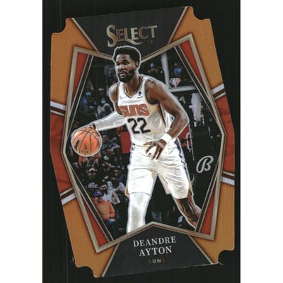 2021-22 Select Prizms Orange Die Cut #138 Deandre Ayton