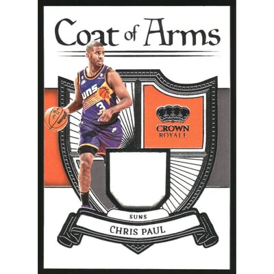 2022-23 Crown Royale Coat of Arms Relics #17 Chris Paul