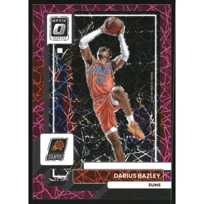 2022-23 Donruss Optic Pink Velocity #64 Darius Bazley