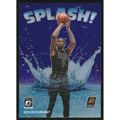 2022-23 Donruss Optic Splash! Purple #4 Kevin Durant