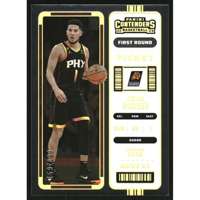 2022-23 Panini Contenders First Round Ticket #67 Devin Booker
