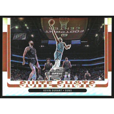 2022-23 Panini Contenders Optic Suite Shots #9 Kevin Durant