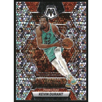 2022-23 Panini Mosaic Mosaic Fast Break Silver #126 Kevin Durant