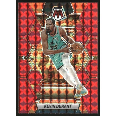 2022-23 Panini Mosaic Mosaic Red #126 Kevin Durant