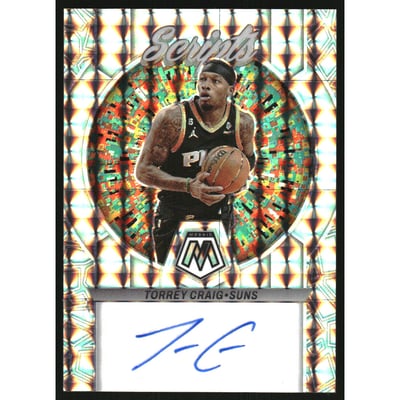 2022-23 Panini Mosaic Scripts #24 Torrey Craig