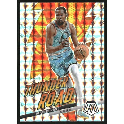 2022-23 Panini Mosaic Thunder Road Mosaic #5 Kevin Durant
