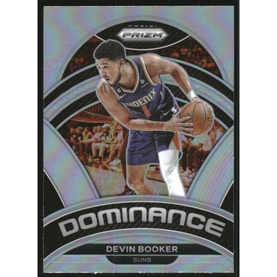 2022-23 Panini Prizm Dominance Prizms Silver #2 Devin Booker