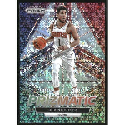 2022-23 Panini Prizm Prizmatic Prizms Fast Break #18 Devin Booker