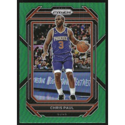 2022-23 Panini Prizm Prizms Green #117 Chris Paul