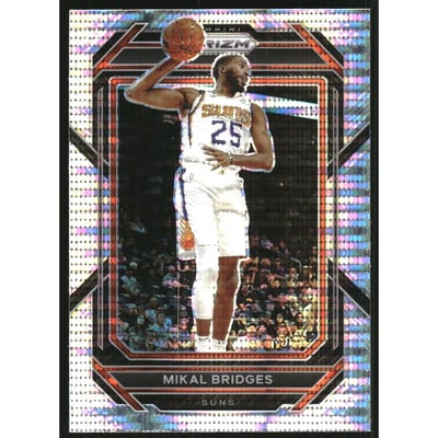 2022-23 Panini Prizm Prizms Pulsar #120 Mikal Bridges