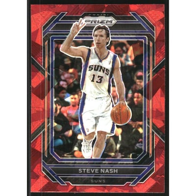 2022-23 Panini Prizm Prizms Red Ice #289 Steve Nash