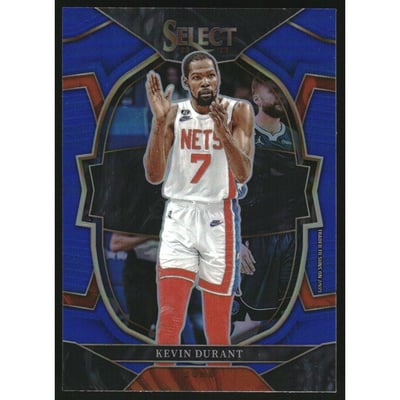 2022-23 Select Prizms Blue #37 Kevin Durant
