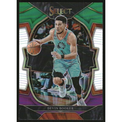 2022-23 Select Prizms Green White Purple #38 Devin Booker