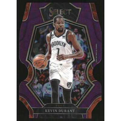 2022-23 Select Prizms Purple Die Cut #137 Kevin Durant