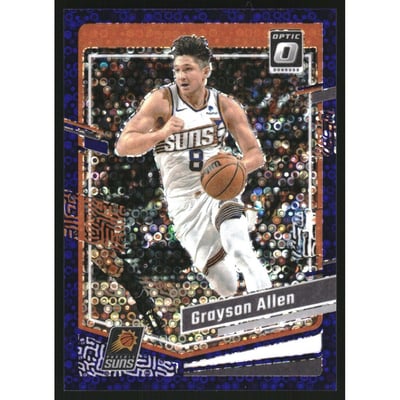 2023-24 Donruss Optic Fast Break Purple #99 Grayson Allen