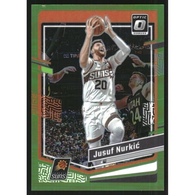 2023-24 Donruss Optic Lime Green #8 Jusuf Nurkic