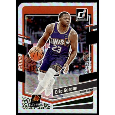 2023-24 Donruss Press Proof Gold Die-Cut #60 Eric Gordon