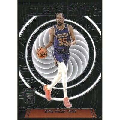 2023-24 Elite Clear Path #17 Kevin Durant