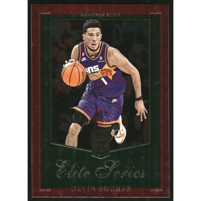 2023-24 Elite Elite Series International Red and Green #17 Devin Booker