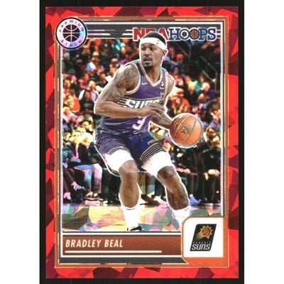 2023-24 Hoops Premium Stock Red Ice Prizm #35 Bradley Beal