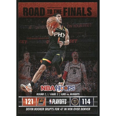 2023-24 Hoops Road to the Finals Second Round #7 Devin Booker