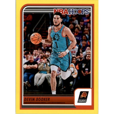 2023-24 Hoops Yellow #191 Devin Booker