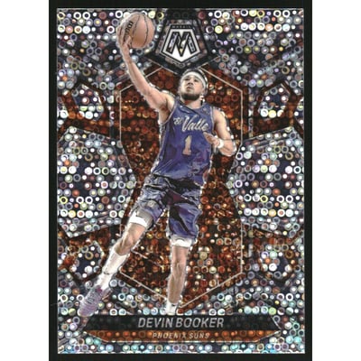 2023-24 Panini Mosaic Mosaic Fast Break Silver #125 Devin Booker