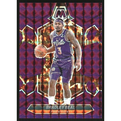 2023-24 Panini Mosaic Mosaic Purple #44 Bradley Beal