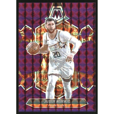 2023-24 Panini Mosaic Mosaic Purple #72 Jusuf Nurkic