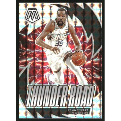 2023-24 Panini Mosaic Thunder Road Mosaic #17 Kevin Durant