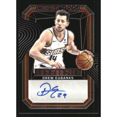 2023-24 Panini Obsidian Magmatic Signatures #47 Drew Eubanks/149