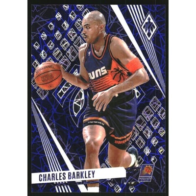 2023-24 Panini Phoenix Blue Lazer #123 Charles Barkley