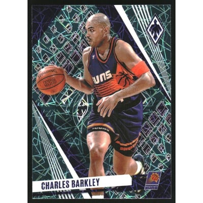 2023-24 Panini Phoenix Teal Lazer #123 Charles Barkley
