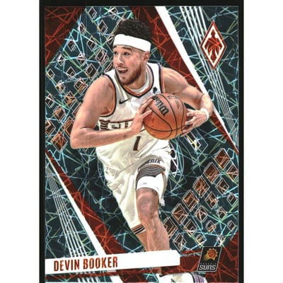 2023-24 Panini Phoenix Teal Lazer #57 Devin Booker