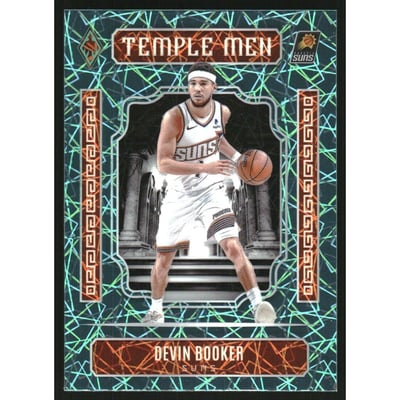 2023-24 Panini Phoenix Temple Men Phoenix Teal Lazer #17 Devin Booker