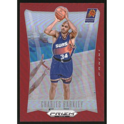 2023-24 Panini Prizm Deca Prizms Red #150 Charles Barkley