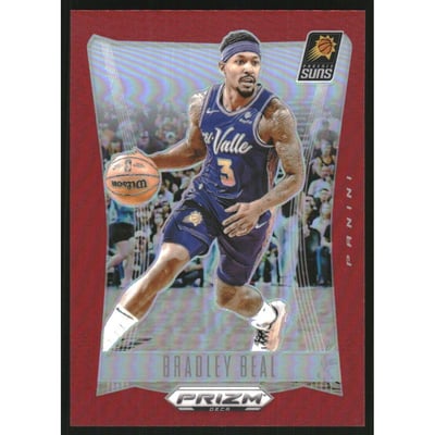 2023-24 Panini Prizm Deca Prizms Red #154 Bradley Beal