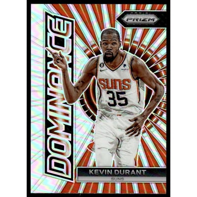2023-24 Panini Prizm Dominance Prizms Silver #9 Kevin Durant