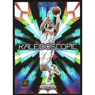 2023-24 Panini Prizm Kaleidoscopic Prizms Silver #12 Devin Booker