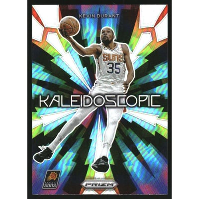 2023-24 Panini Prizm Kaleidoscopic Prizms Silver #7 Kevin Durant