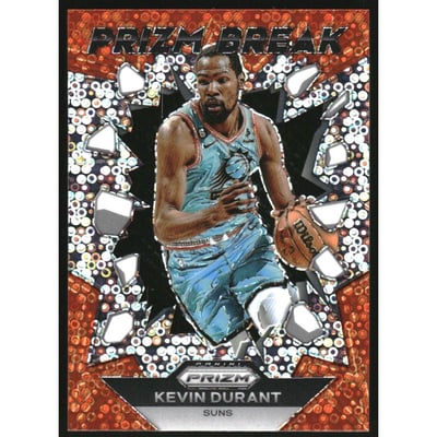 2023-24 Panini Prizm Prizm Break Prizms Fast Break #7 Kevin Durant