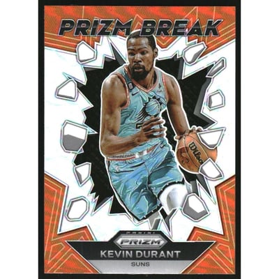 2023-24 Panini Prizm Prizm Break Prizms Silver #7 Kevin Durant