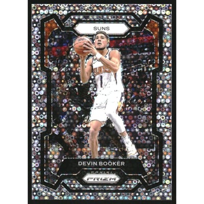 2023-24 Panini Prizm Prizms Fast Break #58 Devin Booker