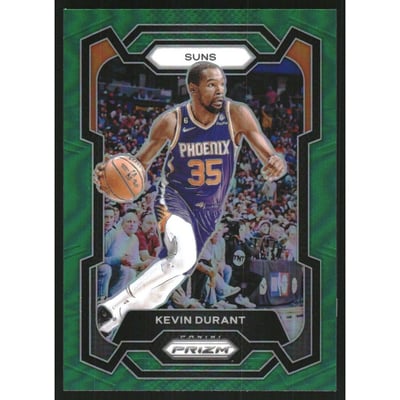 2023-24 Panini Prizm Prizms Green #5 Kevin Durant