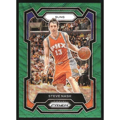 2023-24 Panini Prizm Prizms Green Wave #200 Steve Nash