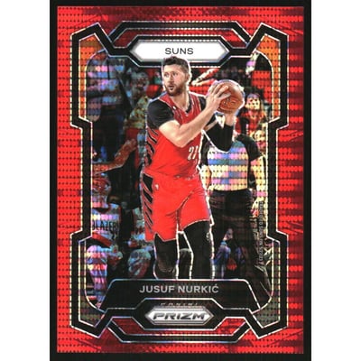 2023-24 Panini Prizm Prizms Red Seismic #277 Jusuf Nurkic