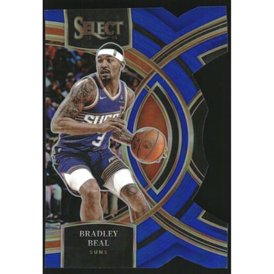 2023-24 Select Prizms Blue Die-Cut #154 Bradley Beal