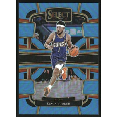 2023-24 Select Prizms Light Blue #58 Devin Booker