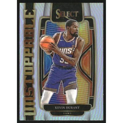 2023-24 Select Unstoppable Silver Prizms #3 Kevin Durant