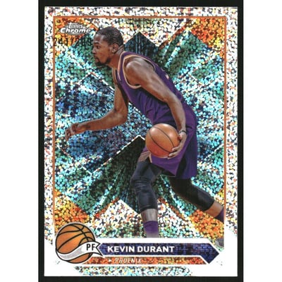2023-24 Topps Chrome Speckle Refractors #50 Kevin Durant
